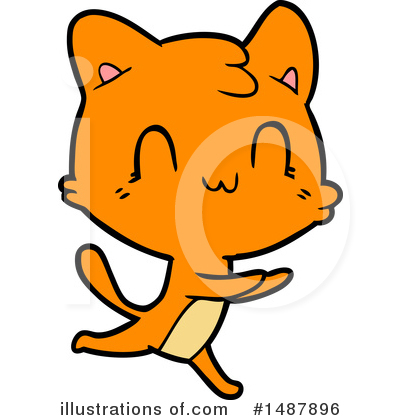 Royalty-Free (RF) Cat Clipart Illustration by lineartestpilot - Stock Sample #1487896
