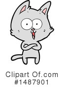 Cat Clipart #1487901 by lineartestpilot