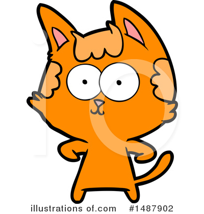 Royalty-Free (RF) Cat Clipart Illustration by lineartestpilot - Stock Sample #1487902