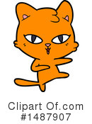 Cat Clipart #1487907 by lineartestpilot