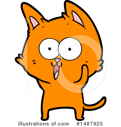 Royalty-Free (RF) Cat Clipart Illustration by lineartestpilot - Stock Sample #1487925