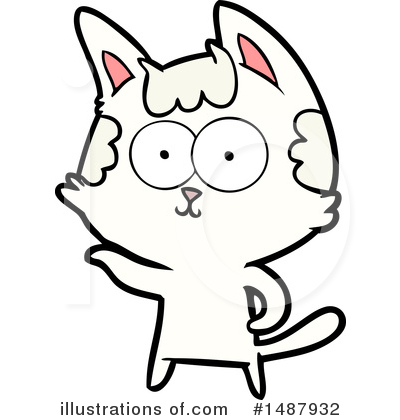 Royalty-Free (RF) Cat Clipart Illustration by lineartestpilot - Stock Sample #1487932