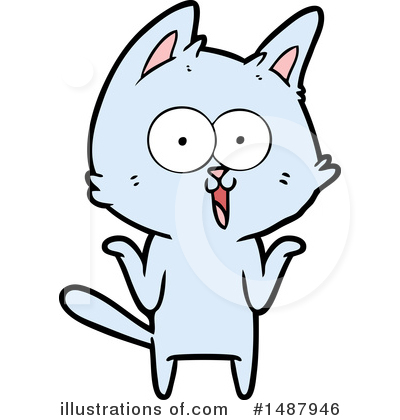 Royalty-Free (RF) Cat Clipart Illustration by lineartestpilot - Stock Sample #1487946