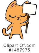 Cat Clipart #1487975 by lineartestpilot