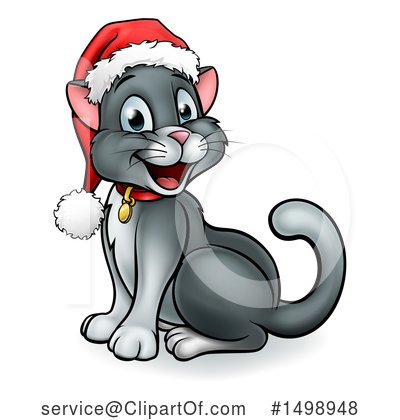 Royalty-Free (RF) Cat Clipart Illustration by AtStockIllustration - Stock Sample #1498948