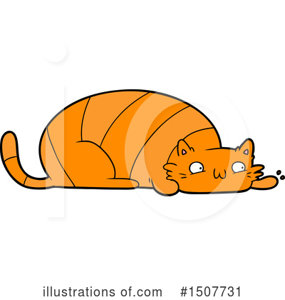 Orange Cat Clipart #1507731 by lineartestpilot