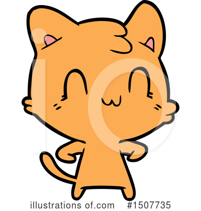 Royalty-Free (RF) Cat Clipart Illustration by lineartestpilot - Stock Sample #1507735