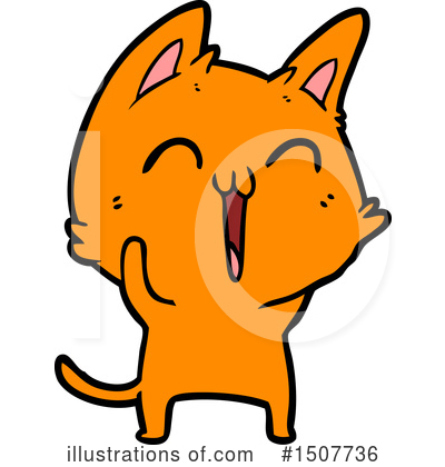 Royalty-Free (RF) Cat Clipart Illustration by lineartestpilot - Stock Sample #1507736