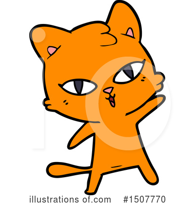 Royalty-Free (RF) Cat Clipart Illustration by lineartestpilot - Stock Sample #1507770