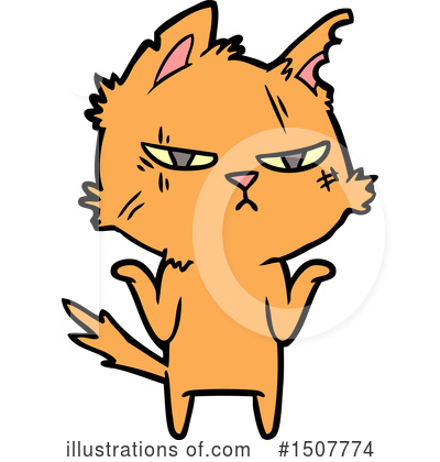 Royalty-Free (RF) Cat Clipart Illustration by lineartestpilot - Stock Sample #1507774