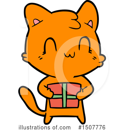 Royalty-Free (RF) Cat Clipart Illustration by lineartestpilot - Stock Sample #1507776
