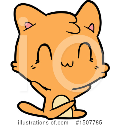 Royalty-Free (RF) Cat Clipart Illustration by lineartestpilot - Stock Sample #1507785