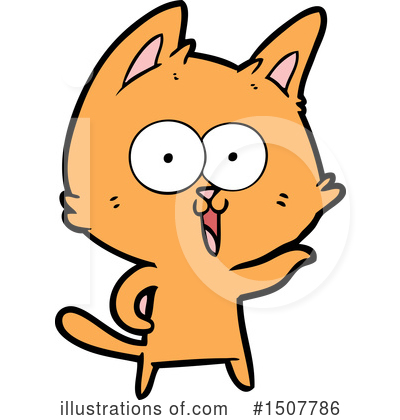Royalty-Free (RF) Cat Clipart Illustration by lineartestpilot - Stock Sample #1507786
