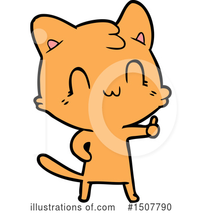 Royalty-Free (RF) Cat Clipart Illustration by lineartestpilot - Stock Sample #1507790