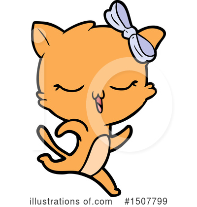 Royalty-Free (RF) Cat Clipart Illustration by lineartestpilot - Stock Sample #1507799
