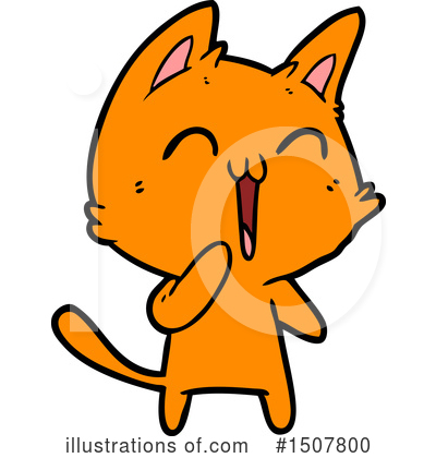 Royalty-Free (RF) Cat Clipart Illustration by lineartestpilot - Stock Sample #1507800
