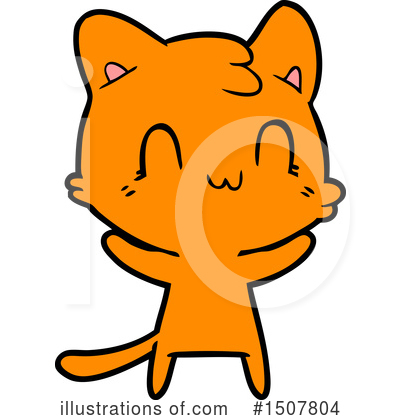 Royalty-Free (RF) Cat Clipart Illustration by lineartestpilot - Stock Sample #1507804
