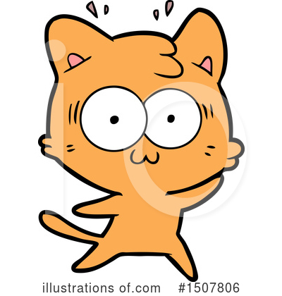 Royalty-Free (RF) Cat Clipart Illustration by lineartestpilot - Stock Sample #1507806