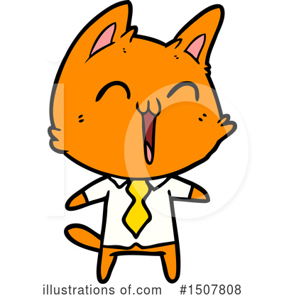 Royalty-Free (RF) Cat Clipart Illustration by lineartestpilot - Stock Sample #1507808