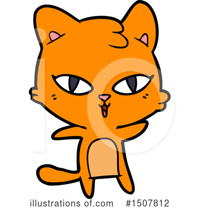Royalty-Free (RF) Cat Clipart Illustration by lineartestpilot - Stock Sample #1507812