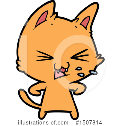 Royalty-Free (RF) Cat Clipart Illustration by lineartestpilot - Stock Sample #1507814