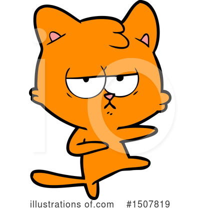 Royalty-Free (RF) Cat Clipart Illustration by lineartestpilot - Stock Sample #1507819
