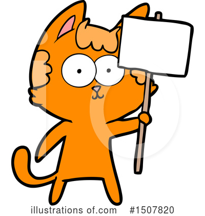 Royalty-Free (RF) Cat Clipart Illustration by lineartestpilot - Stock Sample #1507820