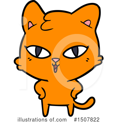Royalty-Free (RF) Cat Clipart Illustration by lineartestpilot - Stock Sample #1507822