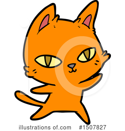 Royalty-Free (RF) Cat Clipart Illustration by lineartestpilot - Stock Sample #1507827