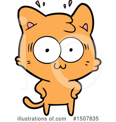 Royalty-Free (RF) Cat Clipart Illustration by lineartestpilot - Stock Sample #1507835