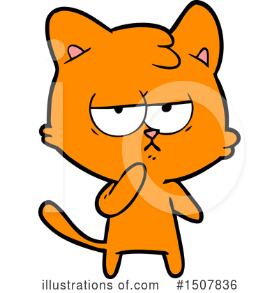 Royalty-Free (RF) Cat Clipart Illustration by lineartestpilot - Stock Sample #1507836