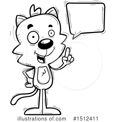 Royalty-Free (RF) Cat Clipart Illustration by Cory Thoman - Stock Sample #1512411