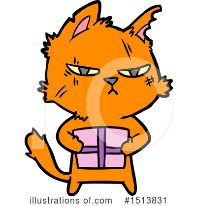 Royalty-Free (RF) Cat Clipart Illustration by lineartestpilot - Stock Sample #1513831