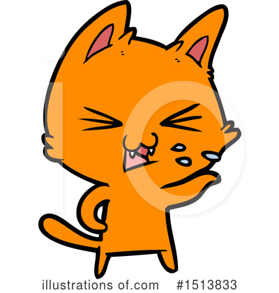 Royalty-Free (RF) Cat Clipart Illustration by lineartestpilot - Stock Sample #1513833