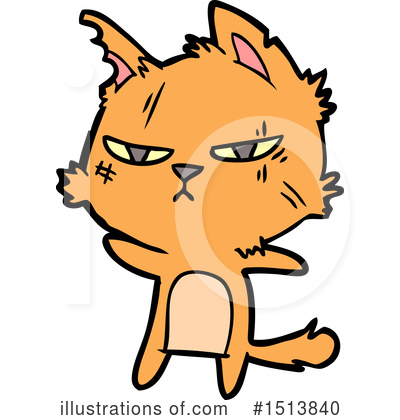 Royalty-Free (RF) Cat Clipart Illustration by lineartestpilot - Stock Sample #1513840