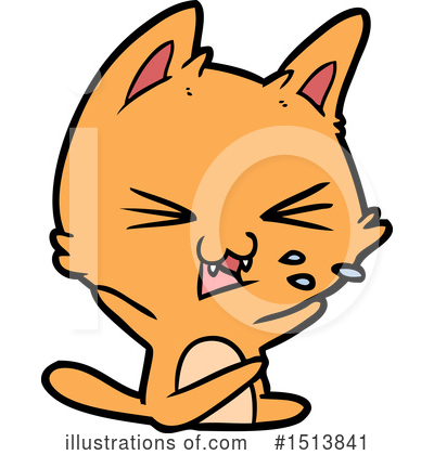 Royalty-Free (RF) Cat Clipart Illustration by lineartestpilot - Stock Sample #1513841