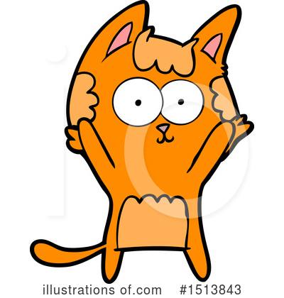 Royalty-Free (RF) Cat Clipart Illustration by lineartestpilot - Stock Sample #1513843