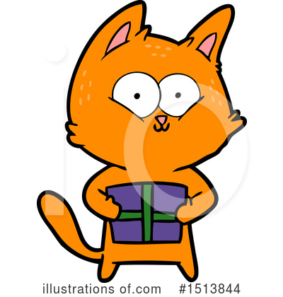 Royalty-Free (RF) Cat Clipart Illustration by lineartestpilot - Stock Sample #1513844