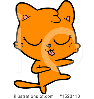 Royalty-Free (RF) Cat Clipart Illustration by lineartestpilot - Stock Sample #1523413
