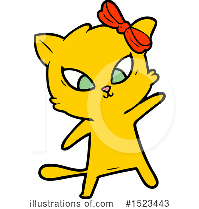 Royalty-Free (RF) Cat Clipart Illustration by lineartestpilot - Stock Sample #1523443