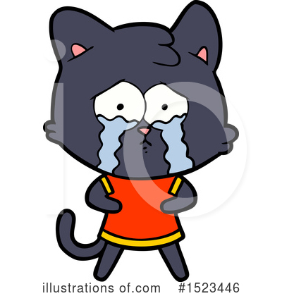 Royalty-Free (RF) Cat Clipart Illustration by lineartestpilot - Stock Sample #1523446