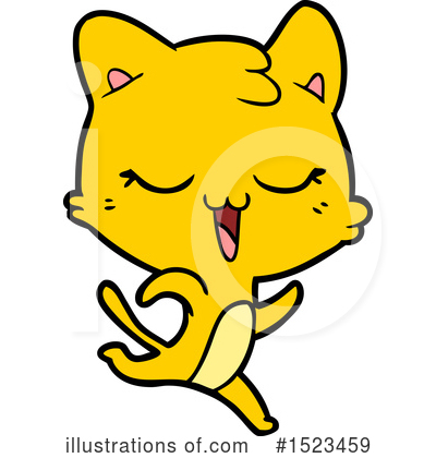 Royalty-Free (RF) Cat Clipart Illustration by lineartestpilot - Stock Sample #1523459