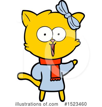 Royalty-Free (RF) Cat Clipart Illustration by lineartestpilot - Stock Sample #1523460