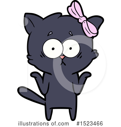 Royalty-Free (RF) Cat Clipart Illustration by lineartestpilot - Stock Sample #1523466