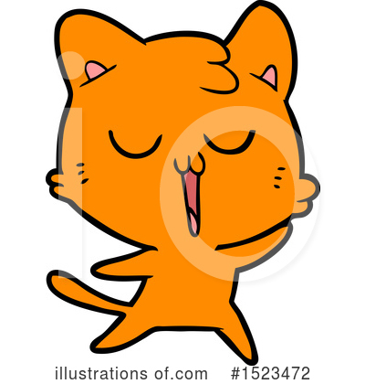Royalty-Free (RF) Cat Clipart Illustration by lineartestpilot - Stock Sample #1523472