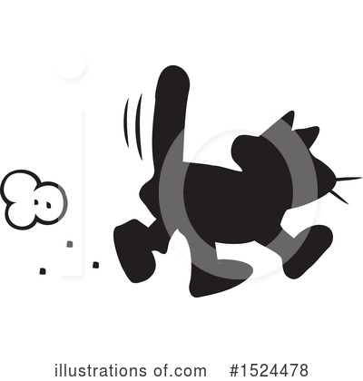 Cat Clipart #1524478 by Johnny Sajem