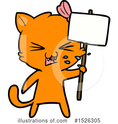 Royalty-Free (RF) Cat Clipart Illustration by lineartestpilot - Stock Sample #1526305