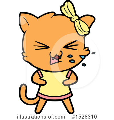 Royalty-Free (RF) Cat Clipart Illustration by lineartestpilot - Stock Sample #1526310