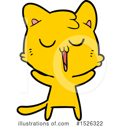 Royalty-Free (RF) Cat Clipart Illustration by lineartestpilot - Stock Sample #1526322