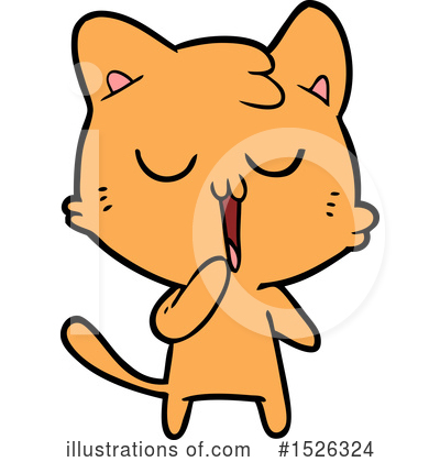 Royalty-Free (RF) Cat Clipart Illustration by lineartestpilot - Stock Sample #1526324